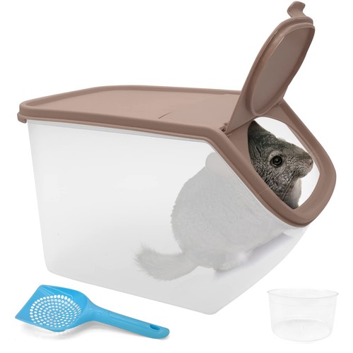 Chinchilla sand bath container - chinchilla,