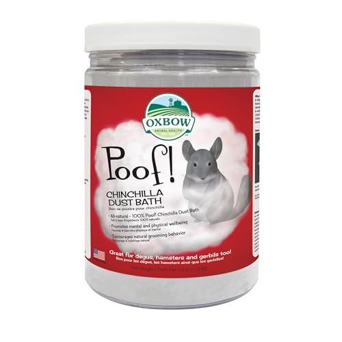 Oxbow poof chinchilla - oxbow, poof!