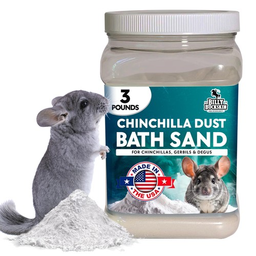 Chinchilla dust bath natural - chinchilla,