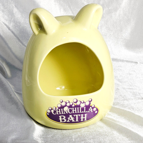 Ceramic chinchilla bath - ceramic, "chinchilla