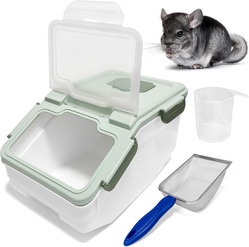 Plastic chinchilla dust bath - plastic,