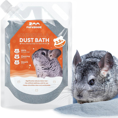 Chinchilla dust bath gentle - dust,