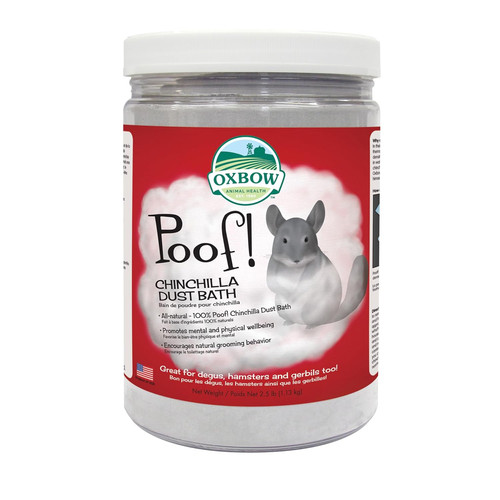 Oxbow poof chinchilla dust - oxbow,