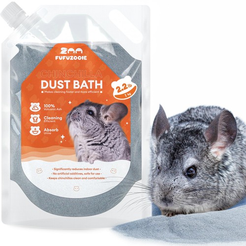 Fufuzooie chinchilla dust bath - dust,