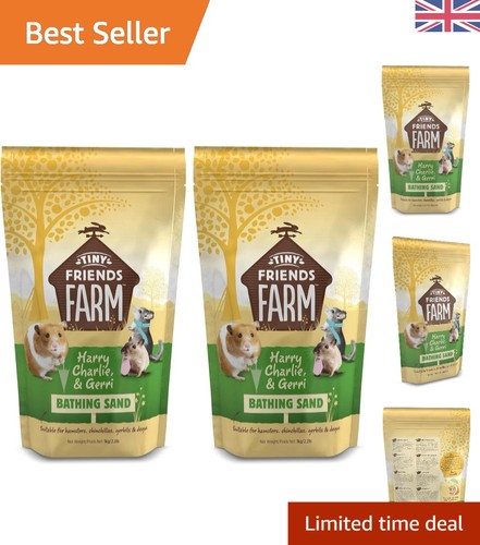 Dust free bathing - dust-free, sand
