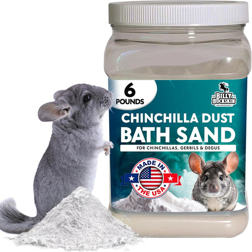 Chinchilla dust bath jar - dust,