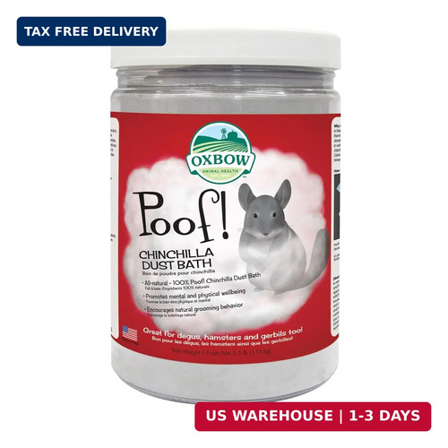 Poof chinchilla dust - poof!, bath