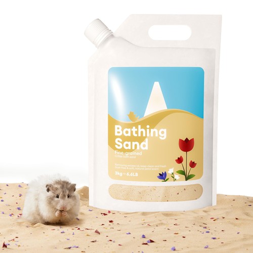 Hamster sand dust - sand,, 6.6lb