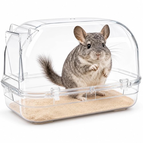 Large chinchilla dust bath - chinchilla,